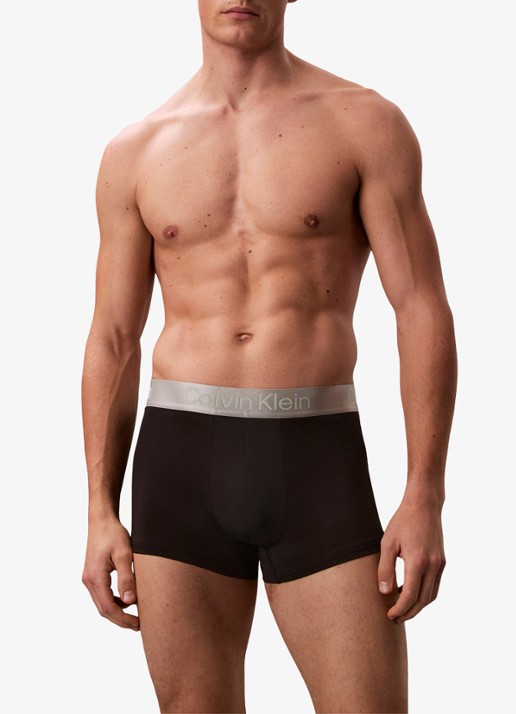 Calvin Klein Boxershorts met logoband in 3-pack - detail 4 beige