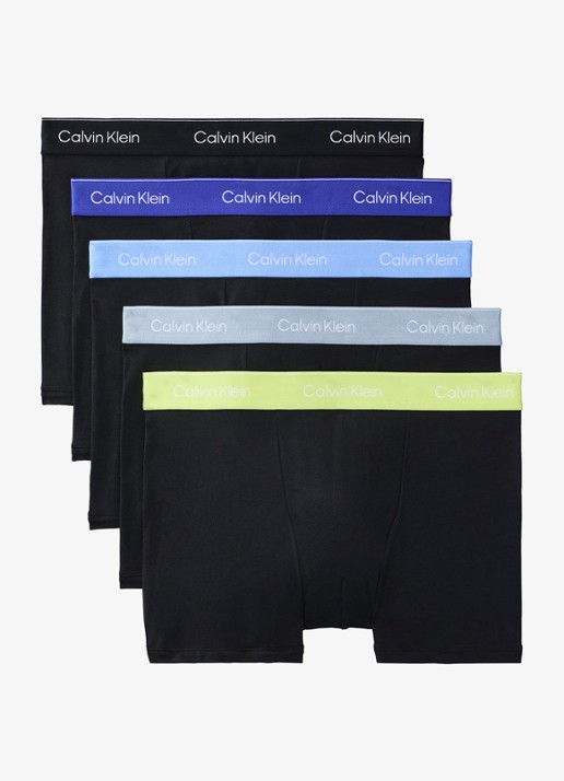 Calvin Klein Boxershorts met logoband in 3-pack - voorkant 2 groen