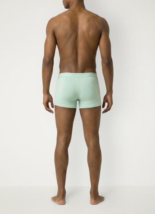 Calvin Klein Boxershorts met logoband in 3-pack - achterkant petrol