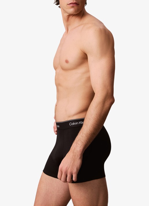 Calvin Klein Boxershorts met logoband in 3-pack - detail 6 paars