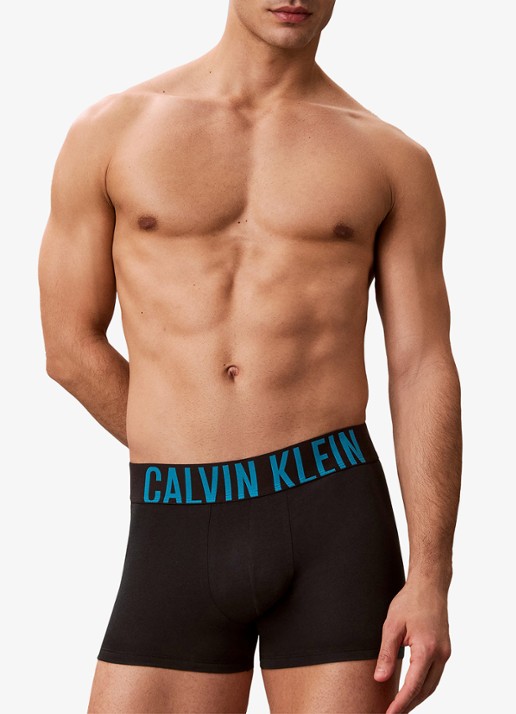 Calvin Klein Boxershorts met logoband in 3-pack - detail 5 zwart