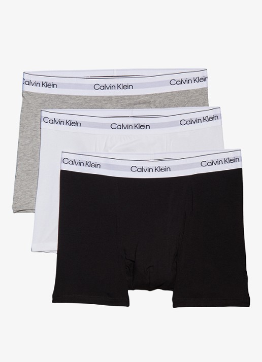 Calvin Klein Boxershorts met logoband in 3-pack - detail 7 multicolor