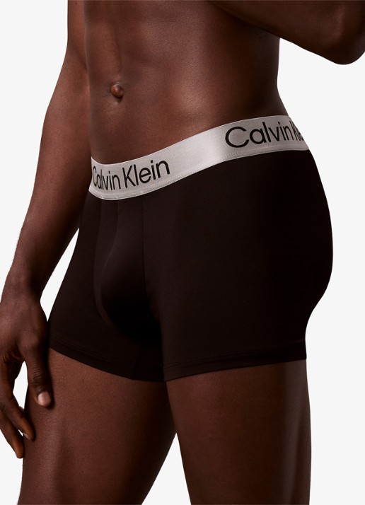 Calvin Klein Boxershorts met logoband in 3-pack - detail 5 zwart