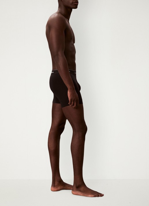 Calvin Klein Boxershorts met logoband in 5-pack - detail 3 blauw