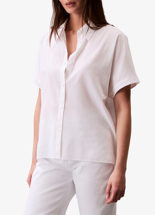 Calvin Klein Dolman blouse met vleermuismouw
