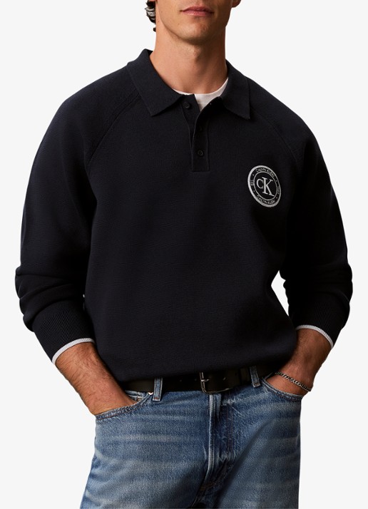 Calvin Klein Fijngebreide trui met logo