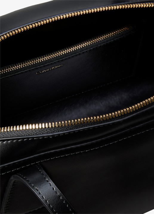 Calvin Klein Handtas met logo - detail 4 zwart