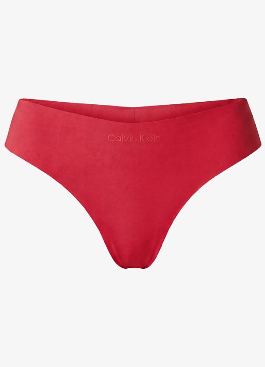 Calvin Klein Hipster met logo - voorkant 5 oranjerood