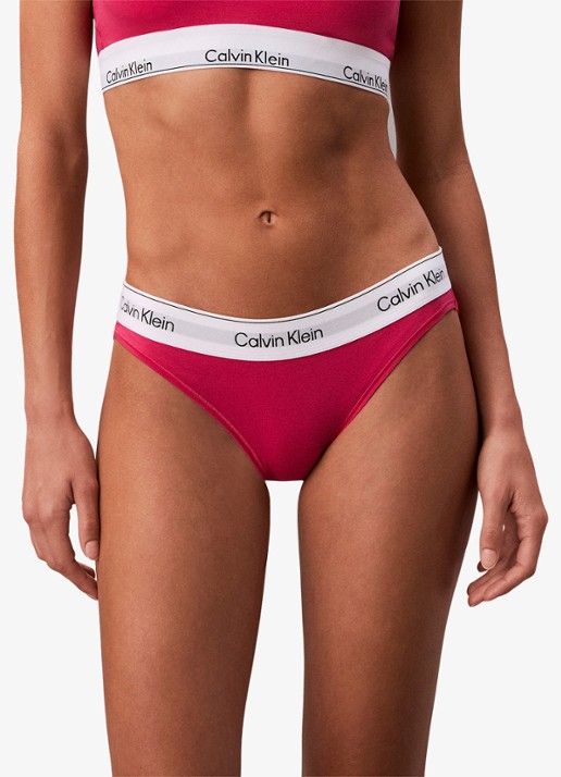 Calvin Klein Hipster met logoband - detail vibrant pink-245
