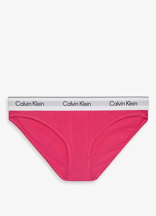 Calvin Klein Hipster met logoband - voorkant 4 vibrant pink-245