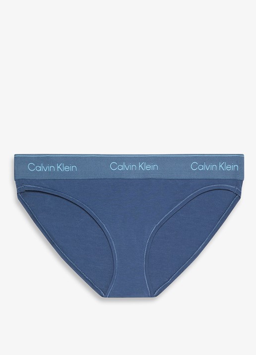 Calvin Klein Hipster met logoband - voorkant blauw