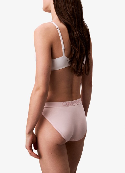 Calvin Klein Hipster met logoband - achterkant lichtroze