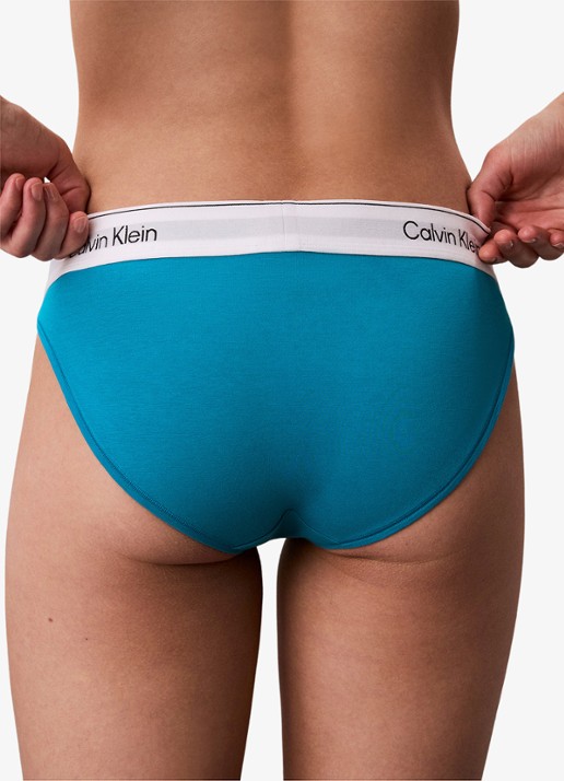 Calvin Klein Hipster met logoband - detail 4 teal breeze-ytm