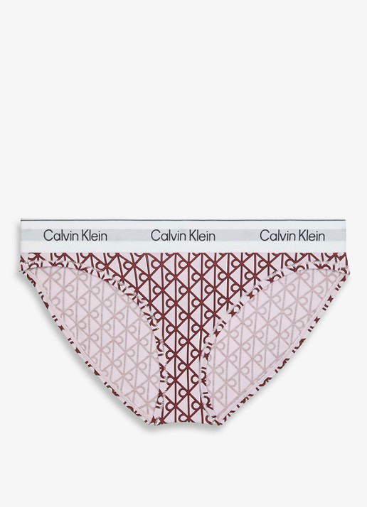 Calvin Klein Hipster met logoband - voorkant lichtroze