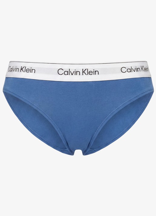 Calvin Klein Hipster met logoband - voorkant poseidon blue-c2l