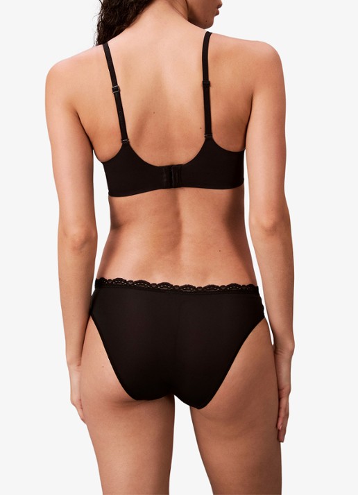 Calvin Klein Hipster met mesh - achterkant black-ub1