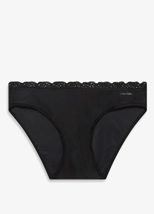 Calvin Klein Hipster met mesh - voorkant 6 black-ub1