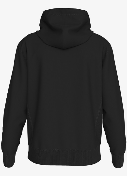 Calvin Klein Hoodie met logoborduring - achterkant 2 zwart