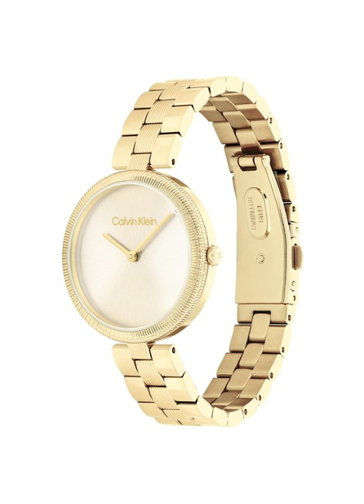 Calvin Klein Horloge CK25100014 - detail 2 goud