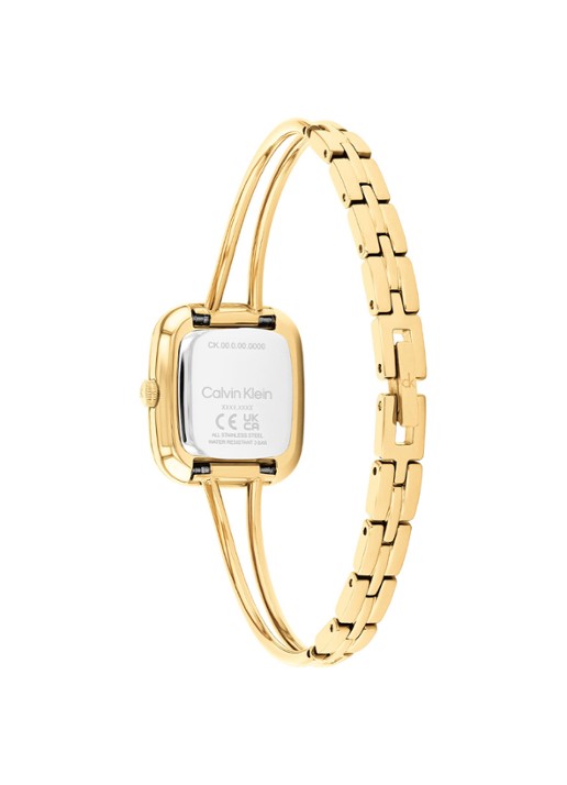 Calvin Klein Horloge CK25100132   - detail 4 goud