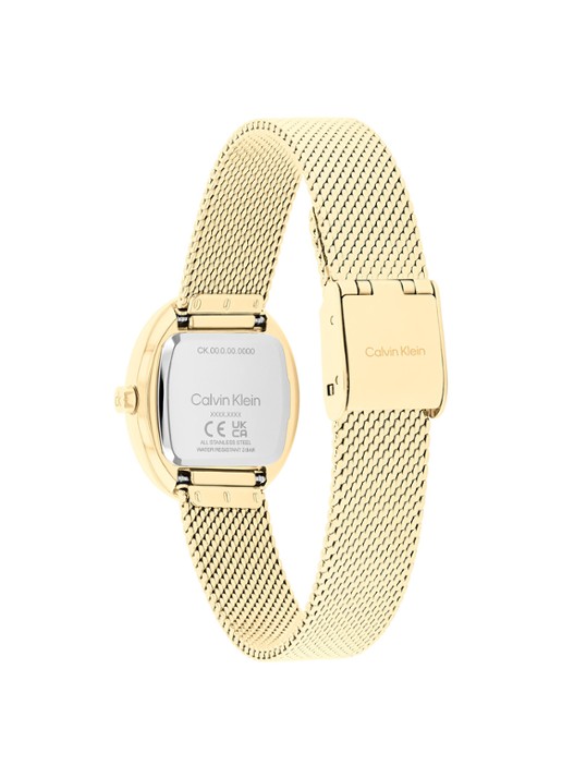 Calvin Klein Horloge CK25100174  - detail 2 goud