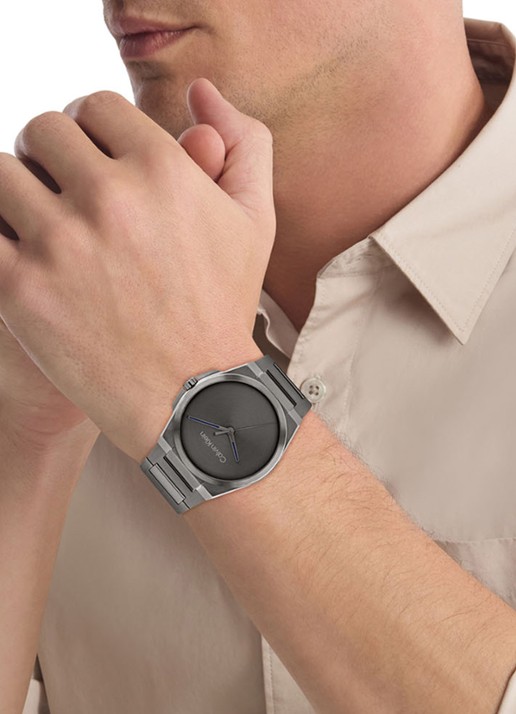 Calvin Klein Horloge CK25200458 - voorkant 2 grijs