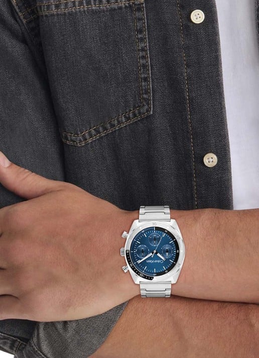 Calvin Klein Horloge CK25200464  - voorkant 4 zilver