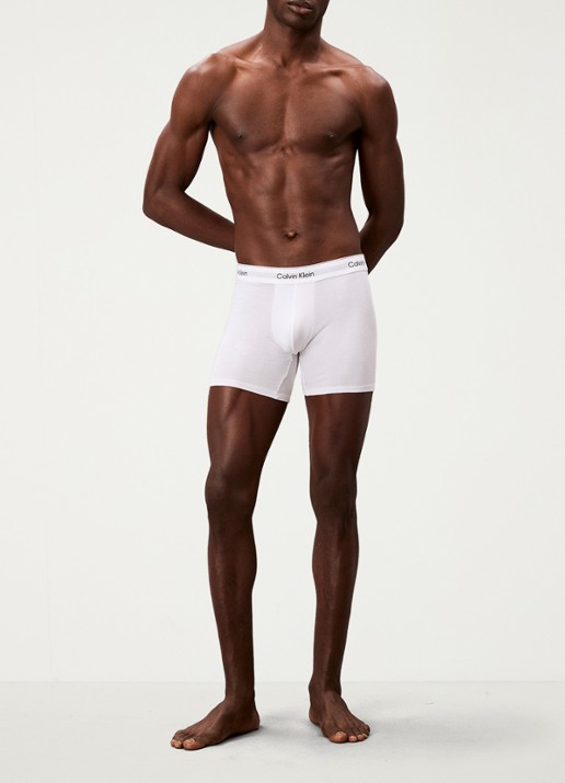 Calvin Klein Icon boxershorts met logoband in 3-pack - detail 5 wit