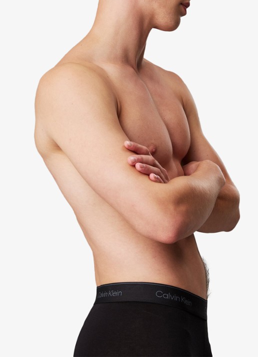 Calvin Klein Icon boxershorts met logoband in 3-pack - detail 3 beige
