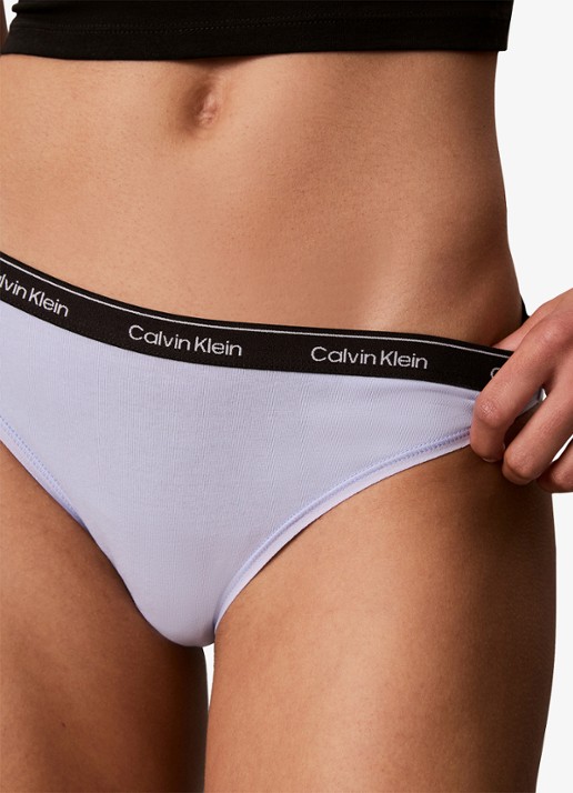Calvin Klein Icon slip met logoband in 3-pack - detail 2 wit