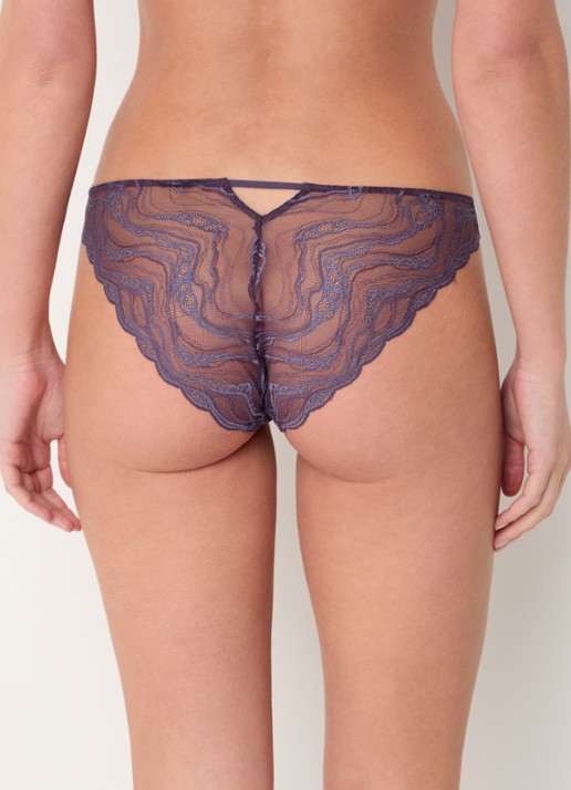 Calvin Klein Instinct hipster van kant - achterkant 5 paars