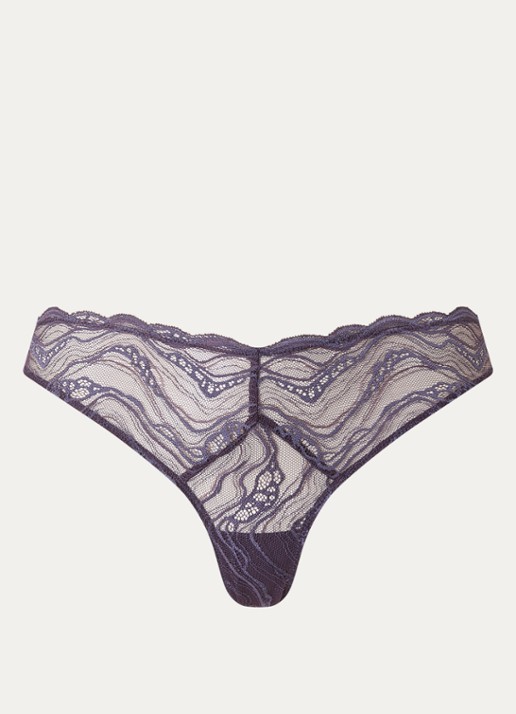 Calvin Klein Instinct hipster van kant - voorkant 2 paars