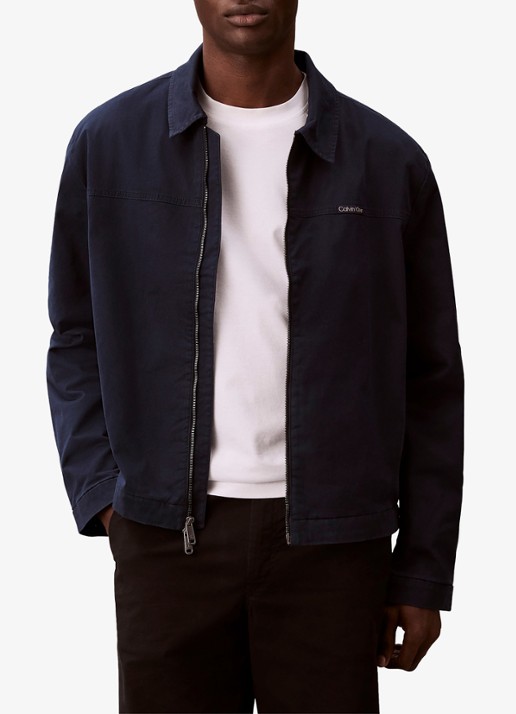 Calvin Klein Jack met logo - detail 4 dark sapphire-cef