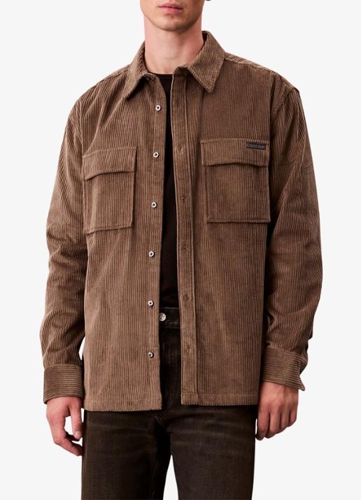 Calvin Klein Jack van corduroy met klepzakken