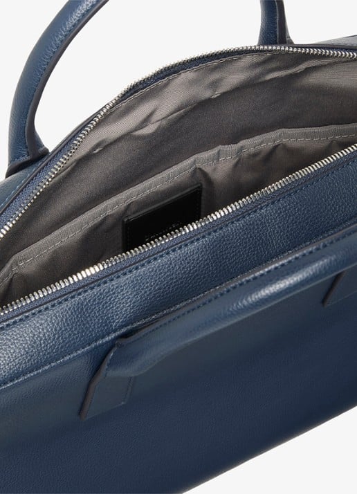 Calvin Klein Laptoptas met logo - detail 3 blue nights-cci / blauw
