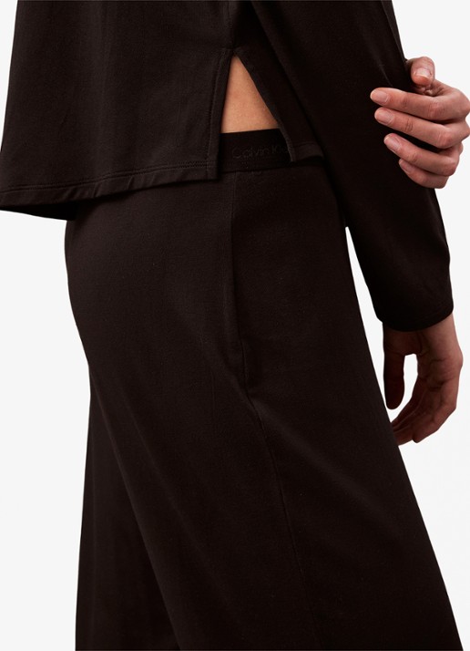 Calvin Klein Loungebroek met logoband - detail 6 zwart