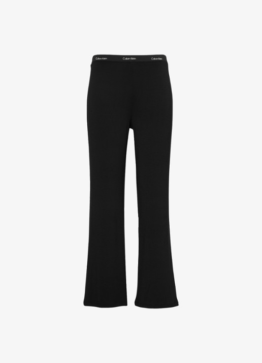 Calvin Klein Loungebroek met logoband - voorkant 2 zwart