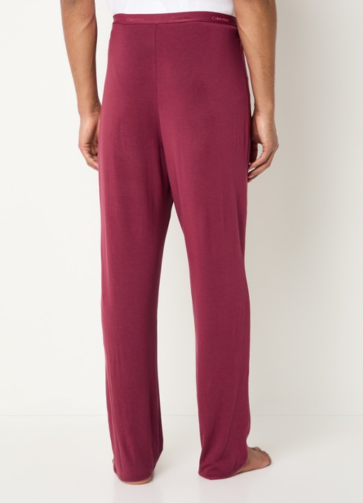 Calvin Klein Loungebroek met logoband - achterkant rood