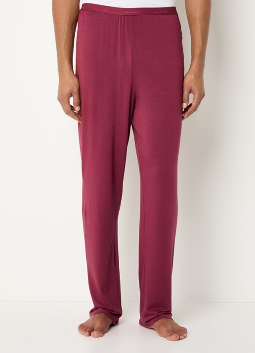 Calvin Klein Loungebroek met logoband - detail 4 rood