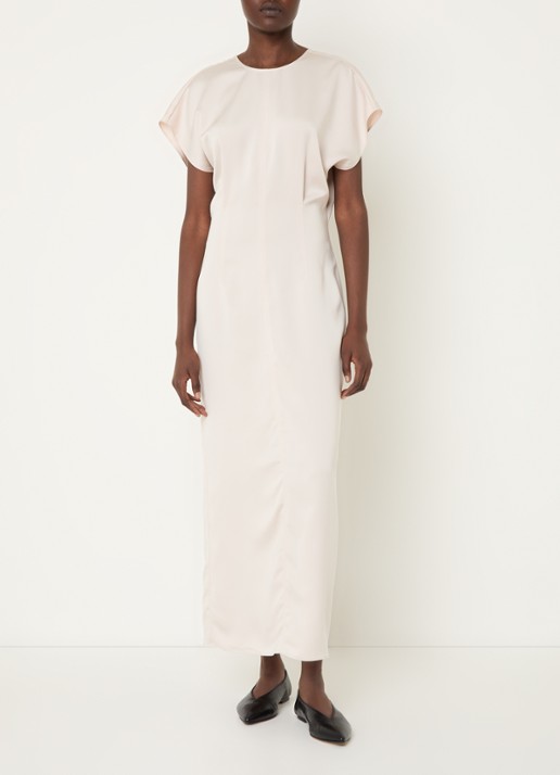 Calvin Klein Maxi jurk van satijn met split