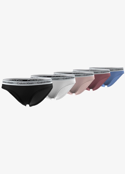 Calvin Klein Modern hipster in 5-pack met logoband