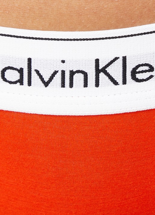 Calvin Klein Modern hipster met logoband - detail 5 spicy orange  / oranje
