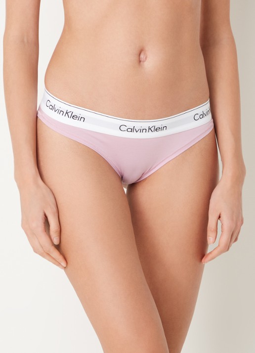 Calvin Klein Modern hipster met logoband - detail 4 mauve mist  / violet