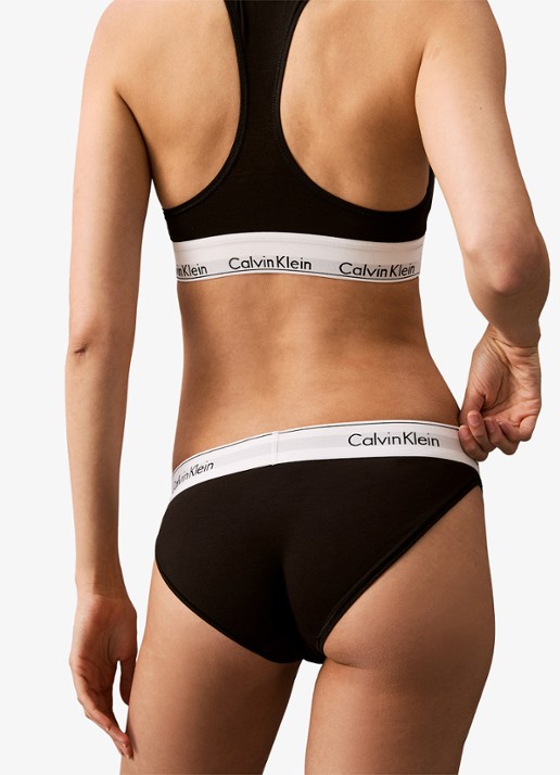 Calvin Klein Modern hipster met logoband - detail 5 black / zwart