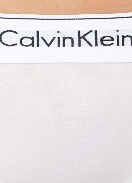 Calvin Klein Modern hipster met logoband - detail 4 white / wit