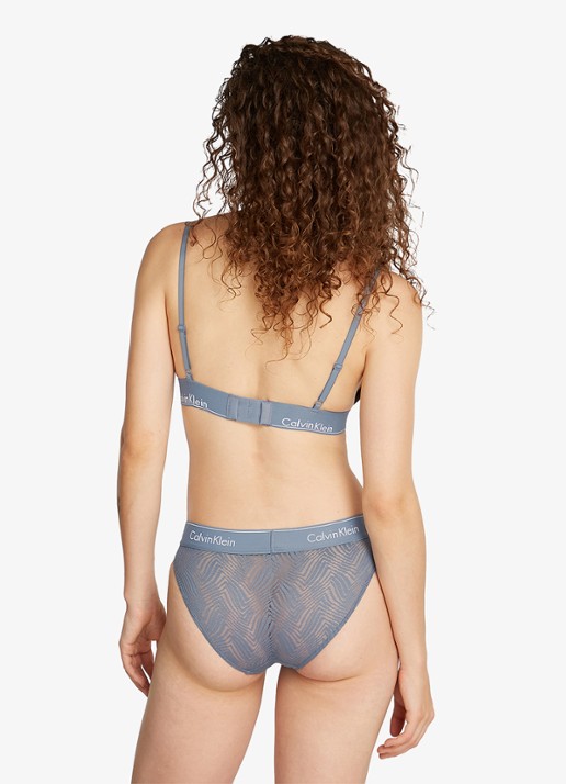Calvin Klein Modern hipster met logoband - achterkant 5 plein air  / blauw