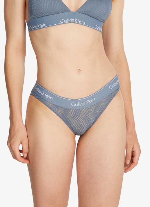 Calvin Klein Modern hipster met logoband - detail 3 plein air  / blauw