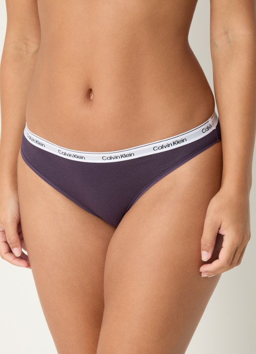 Calvin Klein Modern hipster met logoband - detail 2 nightshade / paars