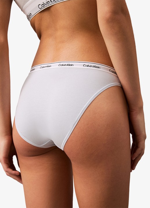 Calvin Klein Modern hipster met logoband - achterkant 5 plein air / blauw