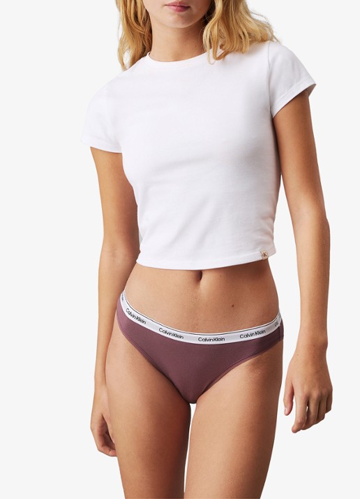 Calvin Klein Modern hipster met logoband - voorkant 7 keepsake rose/ roze